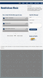 Mobile Screenshot of hendricksonmusic.com